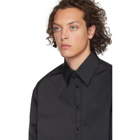 Valentino Black Semiover Fit Shirt