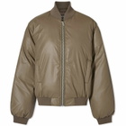 Meotine Women's Sol Bomber Jacket in Grey Brown