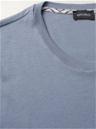 Hanro - Night & Day Printed Cotton-Jersey Pyjama Set - Blue