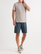 James Perse - Supima Cotton-Jersey Drawstring Shorts - Blue