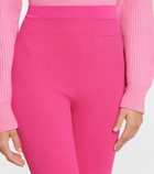 Jacquemus - Le Legging Arancia knit leggings
