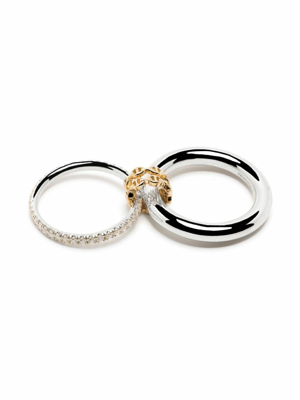 Spinelli Kilcollin X Hoorsenbuhs Sterling Silver Virgo Diamond Ring