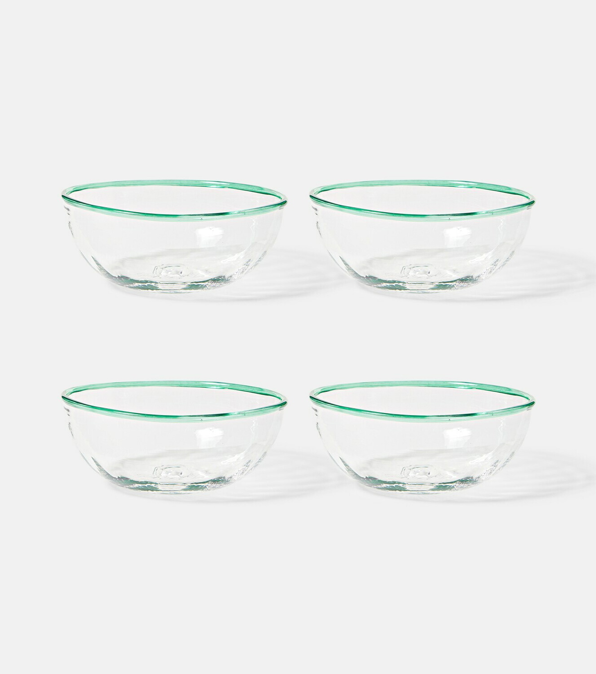 Akua Objects Peter set of 4 glass bowls