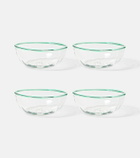 Akua Objects Peter set of 4 glass bowls