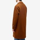 Foret Men's Shelter Wool Coat in Brown