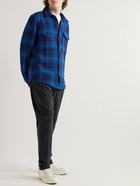 Outerknown - Cloud Checked Organic Cotton-Blend Shirt - Blue