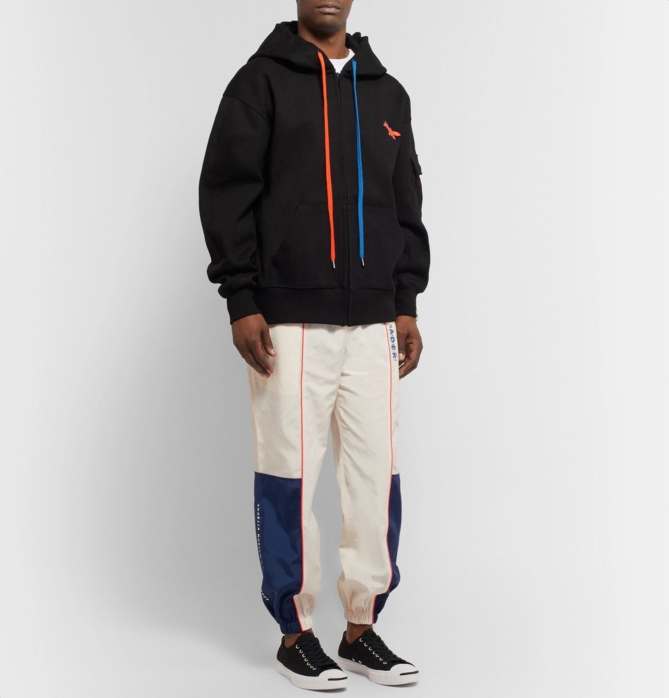 Maison Kitsuné - ADER error Tapered Logo-Embroidered Piped Shell