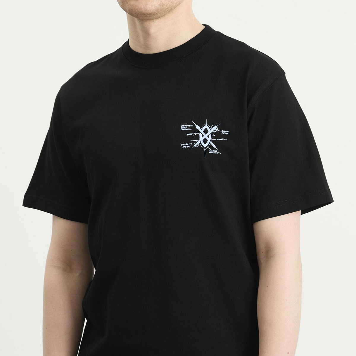 Daily Paper Men's Shield Evolution T-Shirt in Black