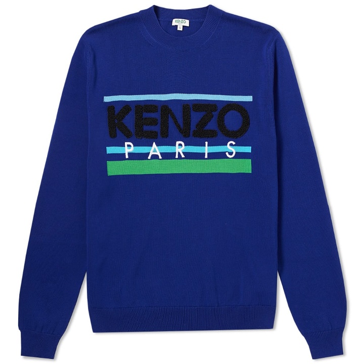 Photo: Kenzo Paris Logo Knitted Crew