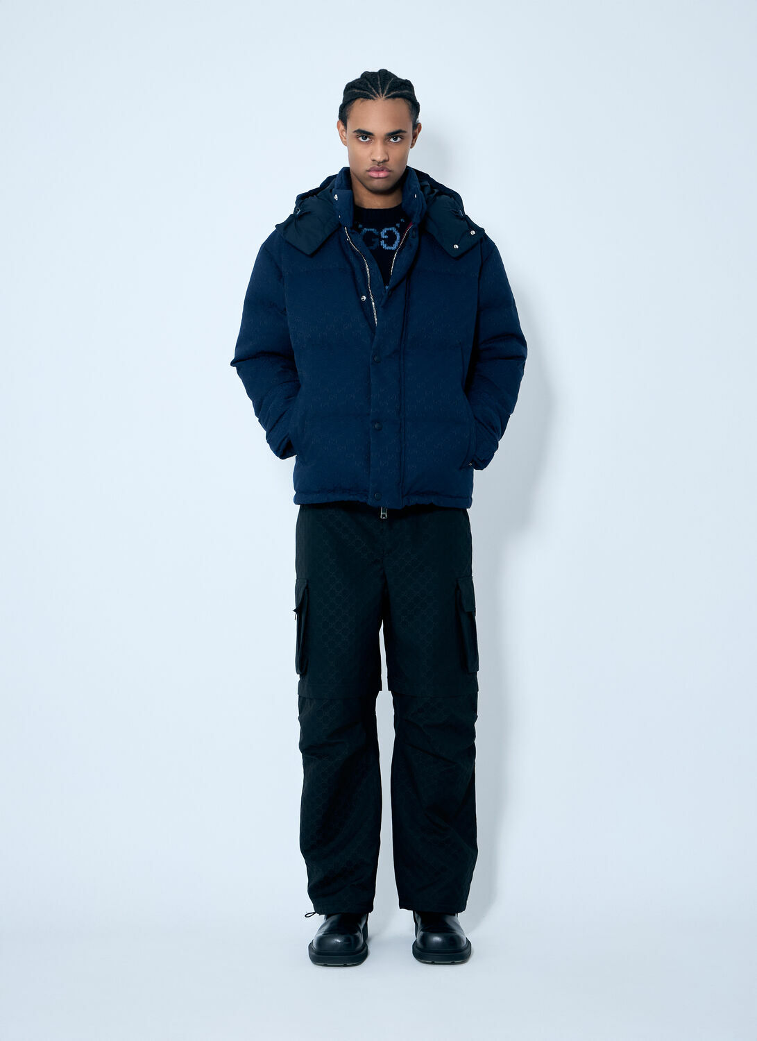 Gucci GG Canvas Down Jacket