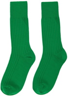 Bottega Veneta Green Cashmere Socks