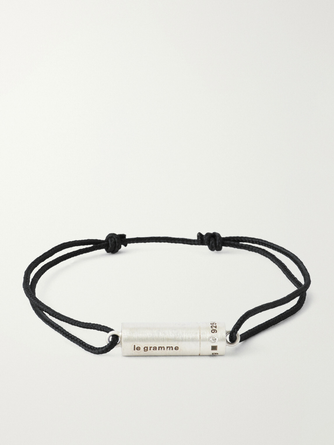 Le Gramme - 5G Sterling Silver Woven Bracelet