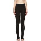 Y-3 SPORT Black Fine Knit Leggings