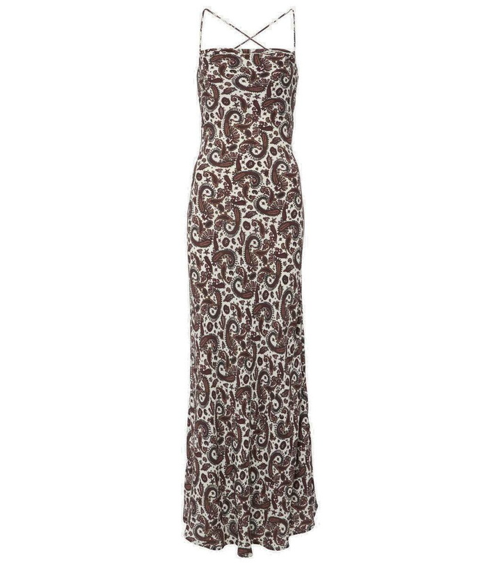 Photo: Faithfull Sisudo paisley midi dress