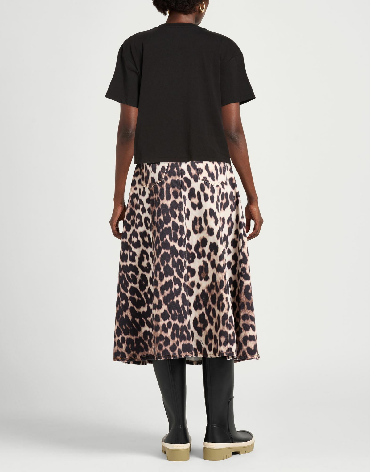 Sandro Womens T-shirt in Black
