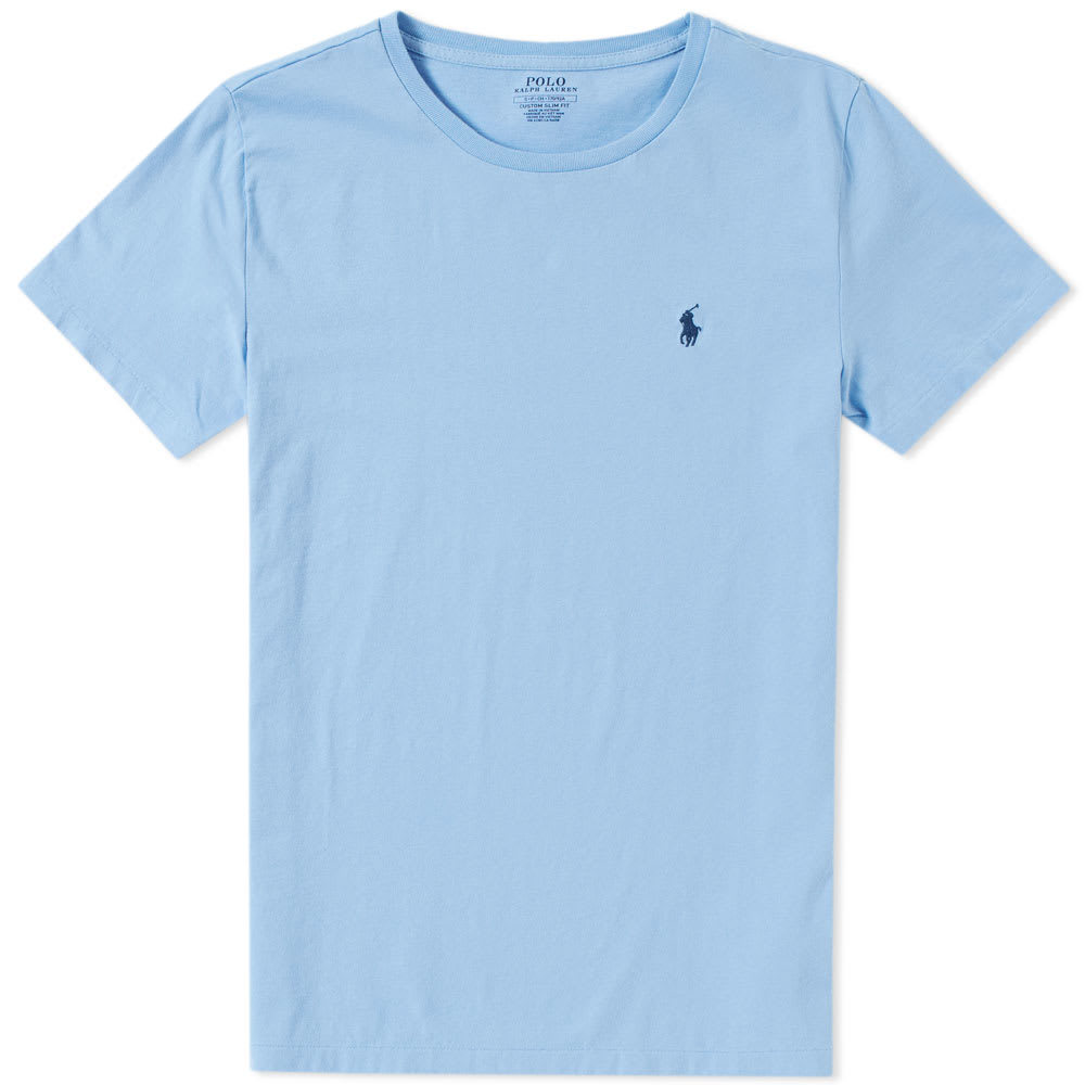 Polo Ralph Lauren Crew Neck Tee Blue Polo Ralph Lauren