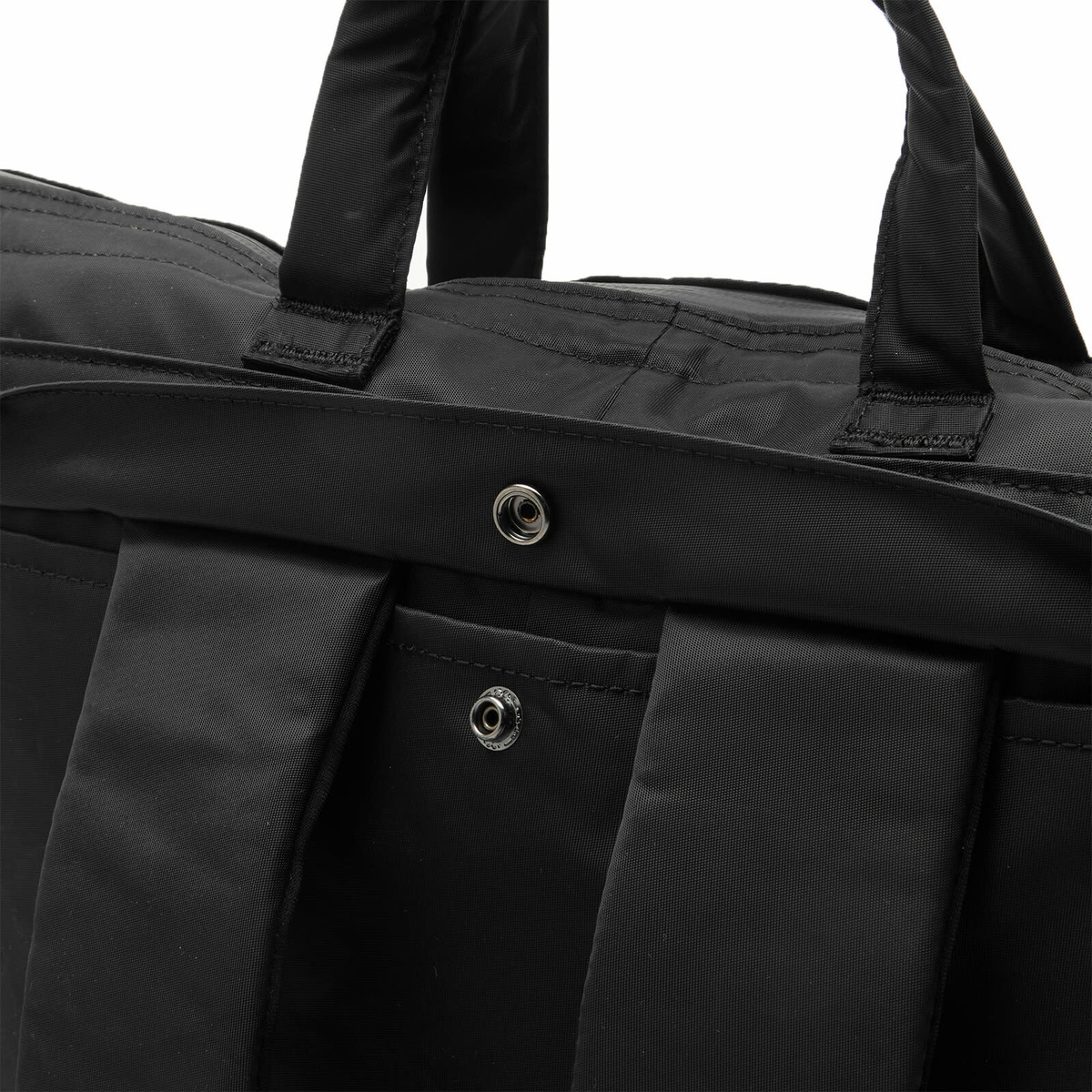 F/CE. Recycled Twill 3-Way Helmet Bag in Black 