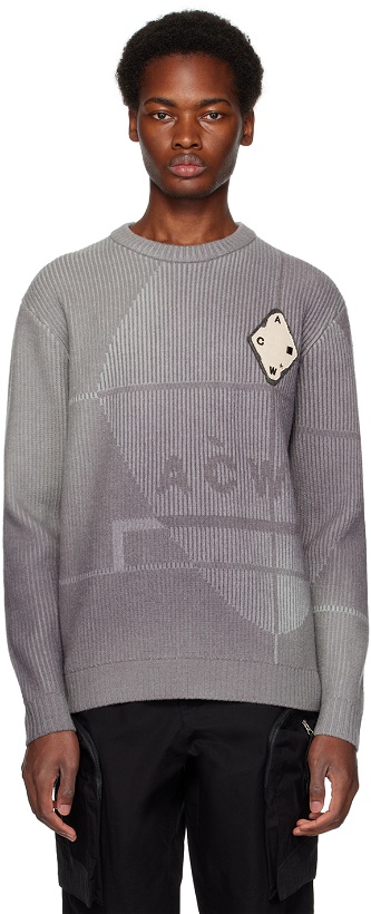 Photo: A-COLD-WALL* Gray Spray Sweater