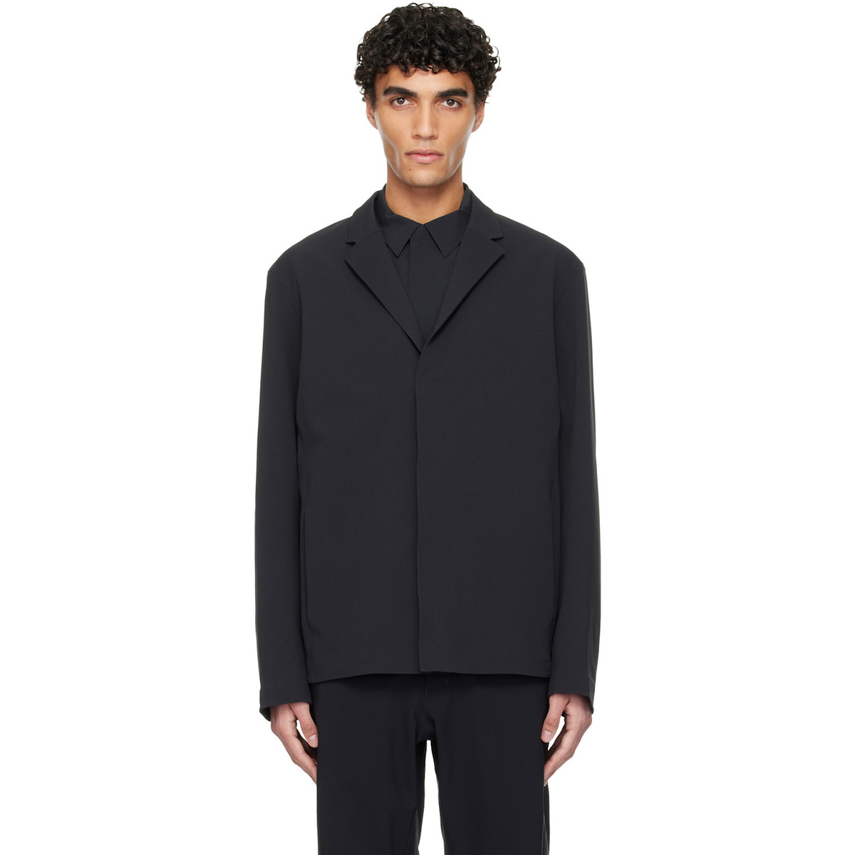 Veilance Black Spere Blazer
