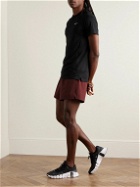 Nike Training - Unlimited Straight-Leg Dri-FIT Drawstring Shorts - Burgundy