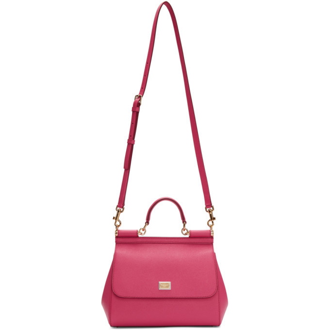 Medium Sicily handbag in Pink