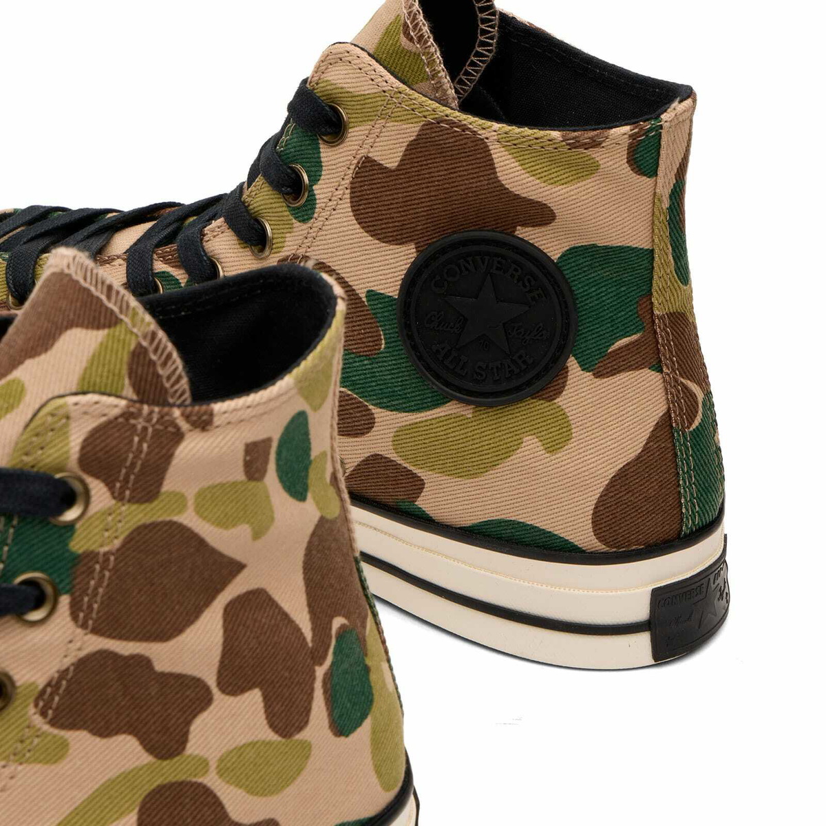 Converse Men's Chuck Taylor 1970s Hodgman Camo Hi Sneaker in Warm Quarry/Creeping Forest