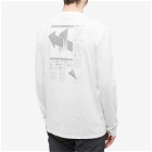 Klättermusen Men's Long Sleeve Rune Refined T-Shirt in Snow