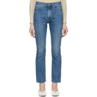 Brock Collection Blue Wright Jeans