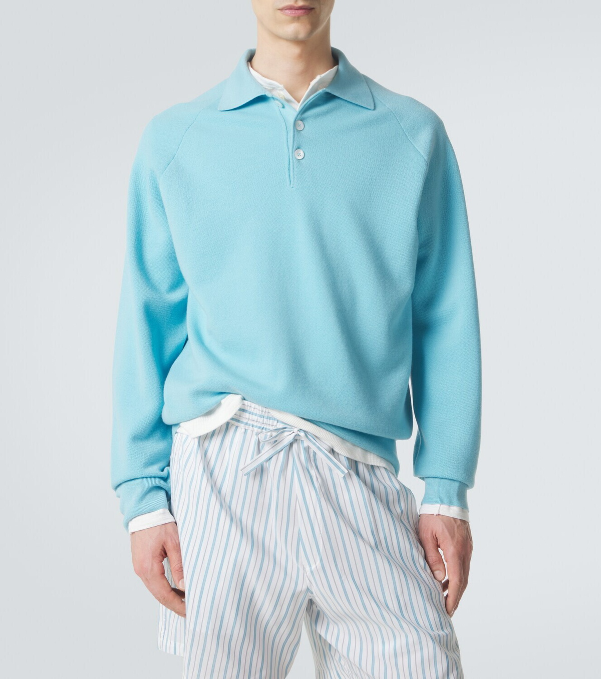 Umit Benan Diana cotton polo sweater