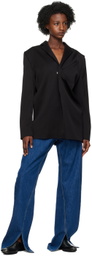 Bianca Saunders Black Pinched Blazer