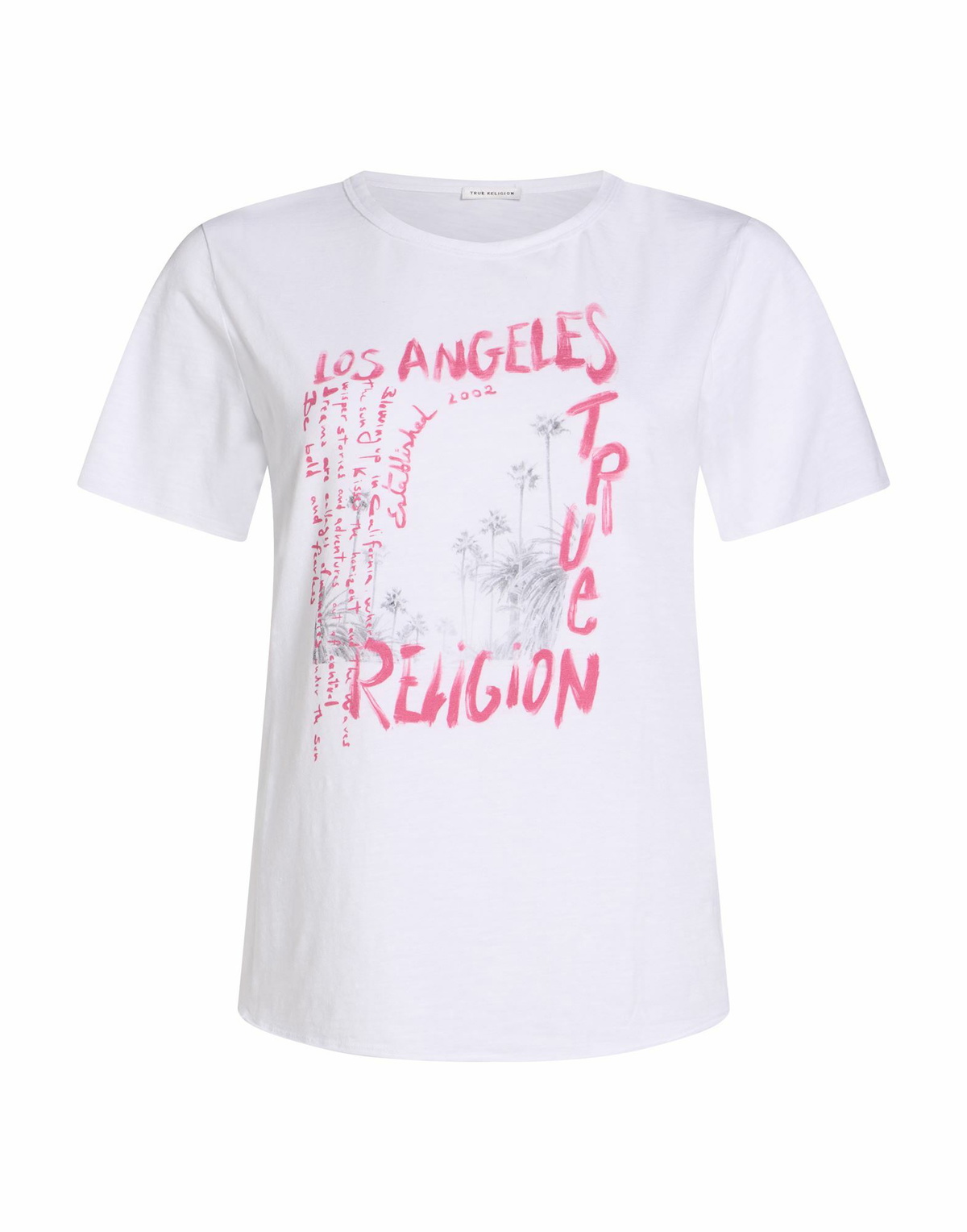 True Religion Womens T-shirt in White