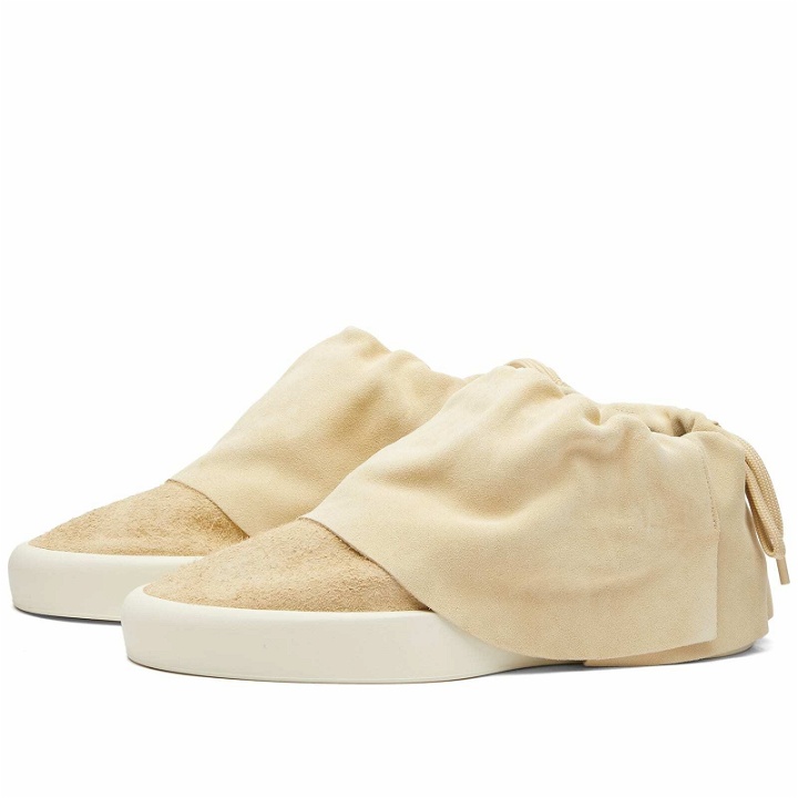 Photo: Fear of God Men's 8th Moc Low Suede Sneakers in Sand