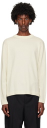 LISA YANG Off-White Mason Sweater