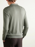 Paul Smith - Merino Wool Polo Shirt - Green