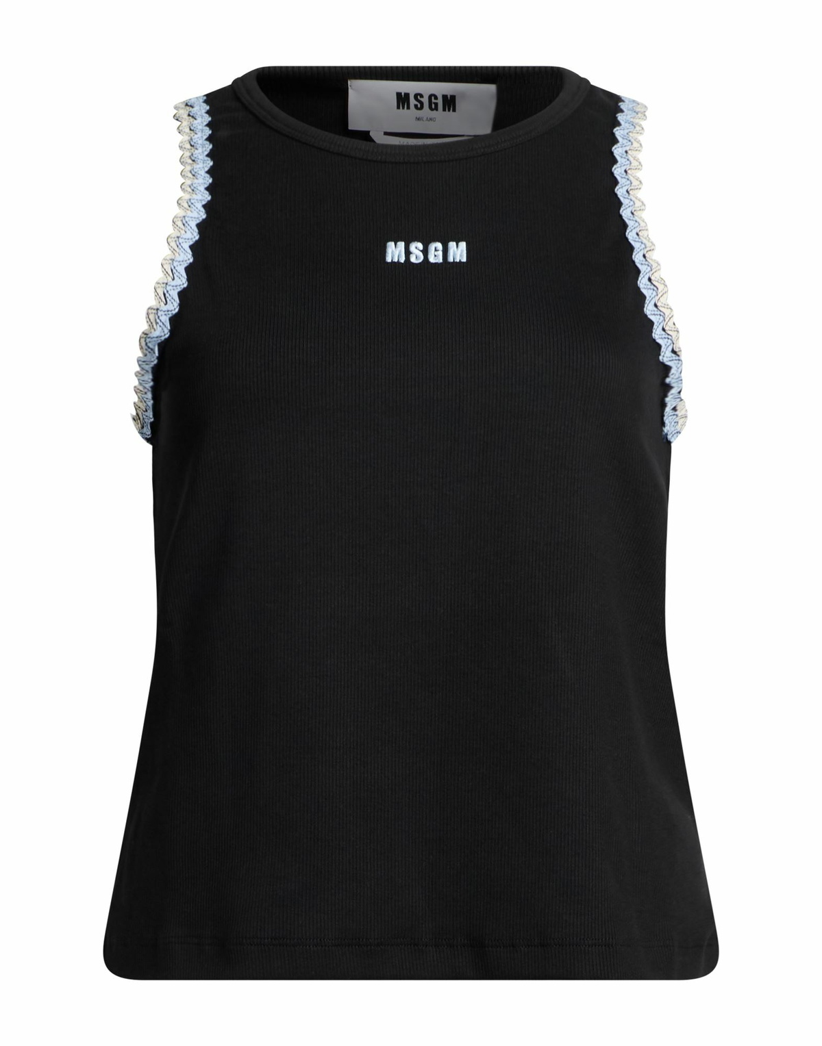 Msgm Womens Tank top in Black