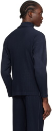 HOMME PLISSÉ ISSEY MIYAKE Navy Basics Turtleneck