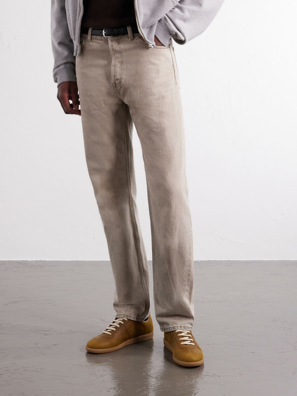 Maison Margiela - Replica Leather Sneakers - Brown