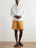 SMR Days - Leeward Cotton-Chambray Shorts - Yellow