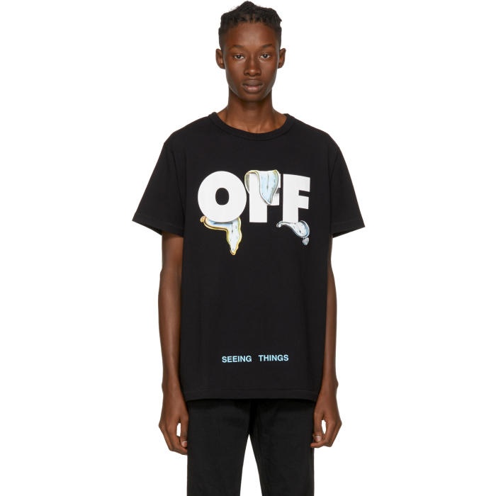 Photo: Off-White Black Not Real Watches T-Shirt