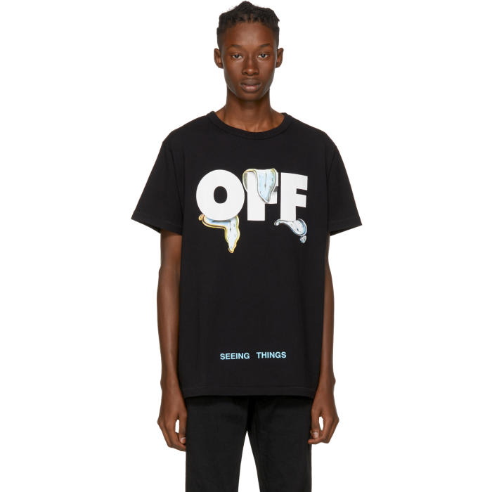 Photo: Off-White Black Not Real Watches T-Shirt