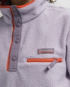 Columbia Helvetia™ II Cropped Half Snap Fleece Purple Womens Fleece Jacket