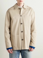 Yves Salomon - Cotton-Gabardine Jacket - Neutrals