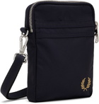 Fred Perry Navy Brentham Nylon Side Bag