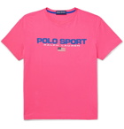 Polo Ralph Lauren - Logo-Print Cotton-Jersey T-Shirt - Pink