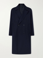 Paul Smith - Double-Breasted Wool-Twill Coat - Blue