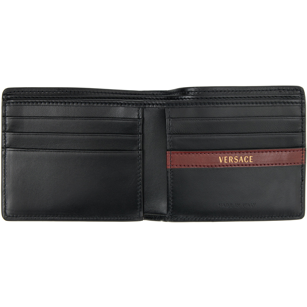 Versace Black Severine Leather Wallet