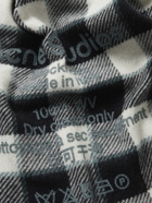 Acne Studios - Logo-Print Checked Wool Scarf