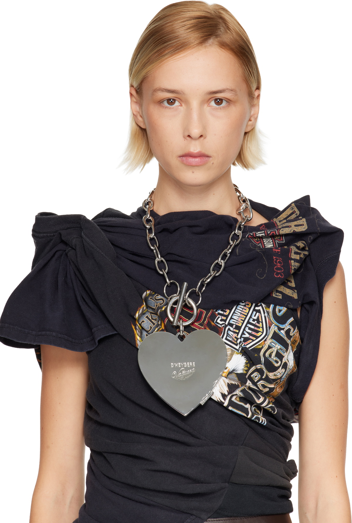 VAQUERA D'Heygere Edition XL Heart Locket Necklace
