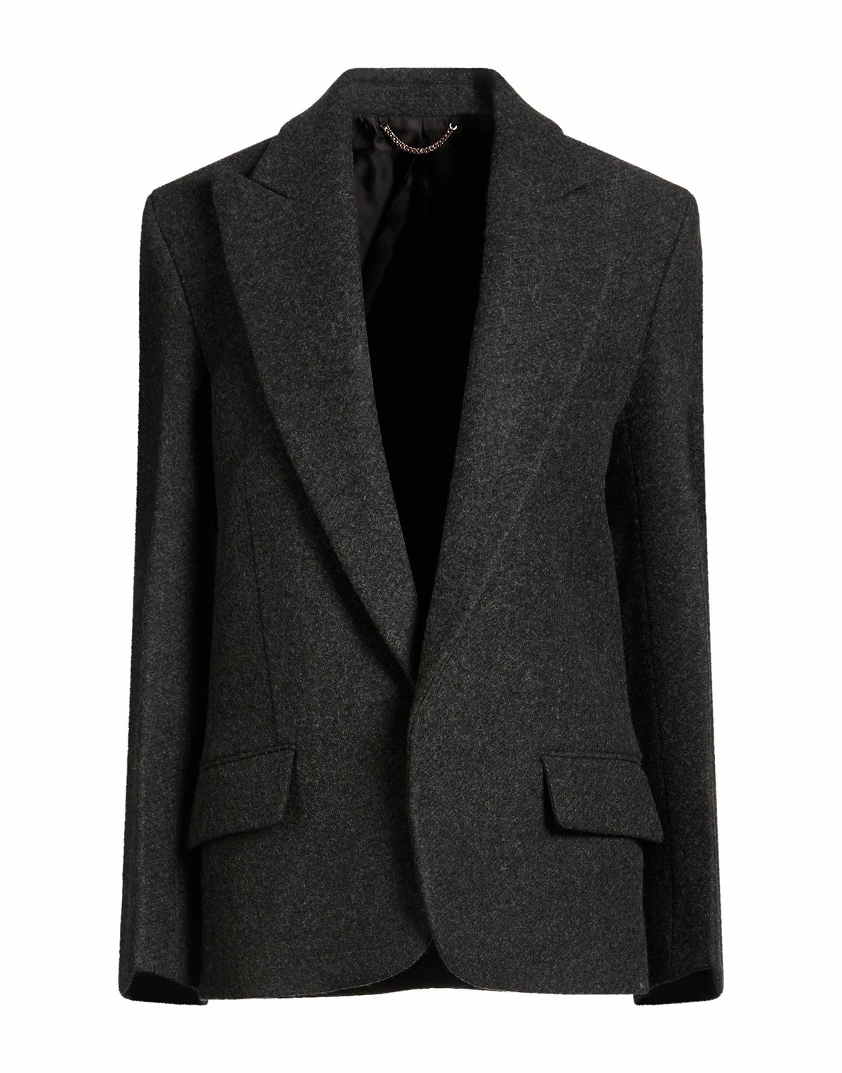 Victoria Beckham Womens Blazer Charcoal