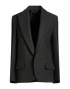 Victoria Beckham Womens Blazer Charcoal